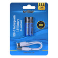 2 PCS AAA USB Rechargeable LI-ION Battery - SuperSaverAU - view 1