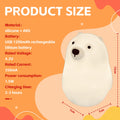 Premium Squishy Polar Bear Night Light with 8 Colours