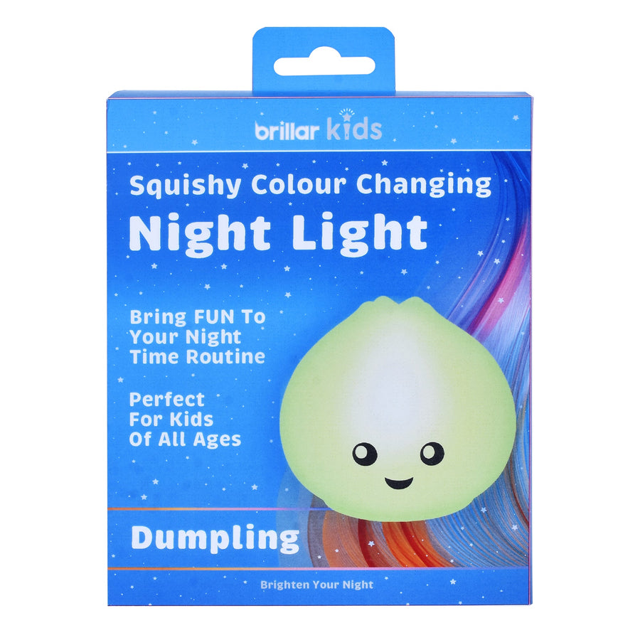 Premium Squishy Dumpling Silicone Night Light USB Rechargeable