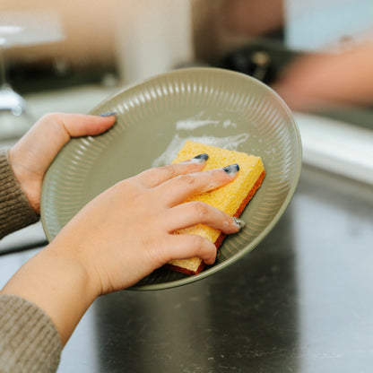 Clevinger 2Pcs Cellulose Cleaning Sponges - Biodegradable, Vegan
