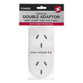 Premium 2400W Double Vertical Power Adapter with Surge Protection