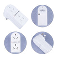 Premium 2400W Double Vertical Power Adapter with Surge Protection