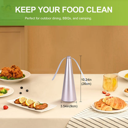 Aussie Shoo-Fly Electronic Fly Repellent Fan, 9 x 9 x 26 cm, Safe & Chemical-Free