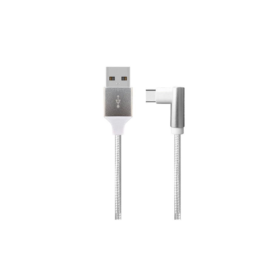 1M USB A to USB C Right Angle Fast Charging Cable - SuperSaverAU - view 1