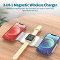 3-in-1 Wireless Charging Station with 15W Fast Charge for Apple Devices - SuperSaverAU - view 3