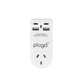 Premium 4 Port USB-A USB-C Wall Charger with Surge Protection