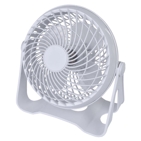 USB Powered Desk Fan - Portable 2-Speed Adjustable Angle Cooling Fan (22 × 21 × 11 cm) - SuperSaverAU - view 1