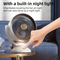 2000mAh Rechargeable Desk Fan - Stylish & Portable Cooling - SuperSaverAU - view 2
