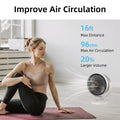 2000mAh Rechargeable Desk Fan - Stylish & Portable Cooling - SuperSaverAU - view 5