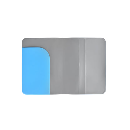 PVC Waterproof Wallet Travel Passport Holder-Black