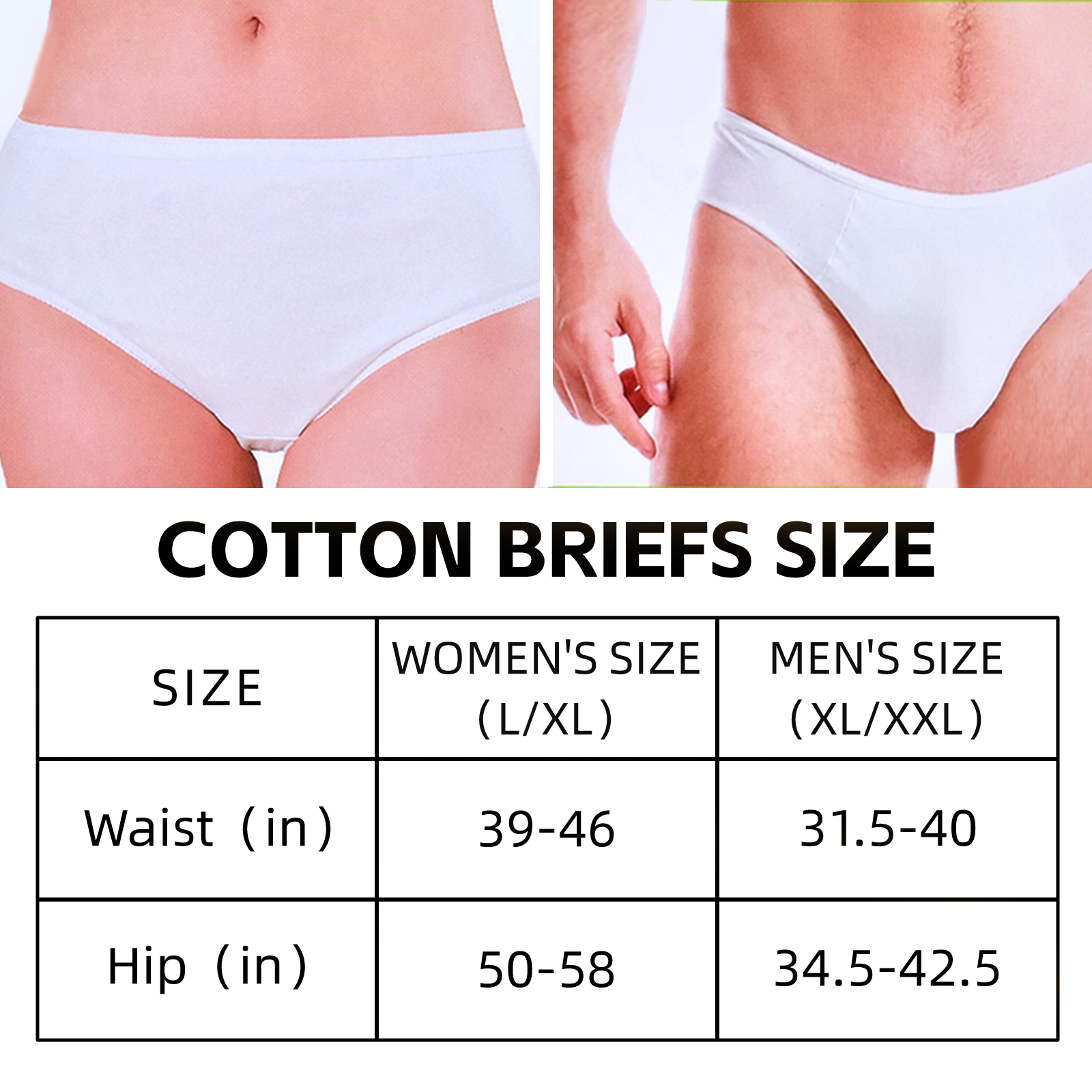 Flightmode Women's Disposable Underwear, 100% Cotton, L/XL, 5 Pcs, Hygienic & Lightweight - SuperSaverAU - view 1