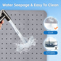 2-Pack Anti-Slip Grip Shower Mat 70×40 cm with 100+ Suction Cups, Quick-Dry - SuperSaverAU - view 4