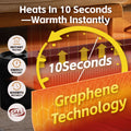 2200W Graphene Floor Electric Heater - Fast & Energy-Efficient Heating - SuperSaverAU - view 2