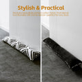 Sand-Filled Cotton Draught Stopper - 78 x 8 cm, Handmade, Energy-Saving, Gift for Home - SuperSaverAU - view 1