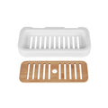Clevinger Wall-Mounted Storage Rack, 31 x 14 x 4cm, BPA Free, Easy to Clean - SuperSaverAU - view 1