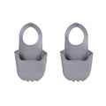 Premium Silicone Sink Caddy Sponge Rack – 2 Pack with Adjustable Hooks