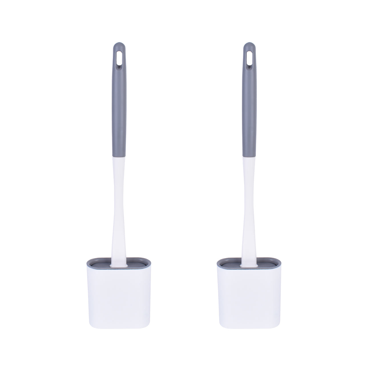 Premium Clevinger Toilet Brush Set – 2 Pack with Flexible Head