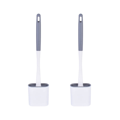 Premium Clevinger Toilet Brush Set – 2 Pack with Flexible Head