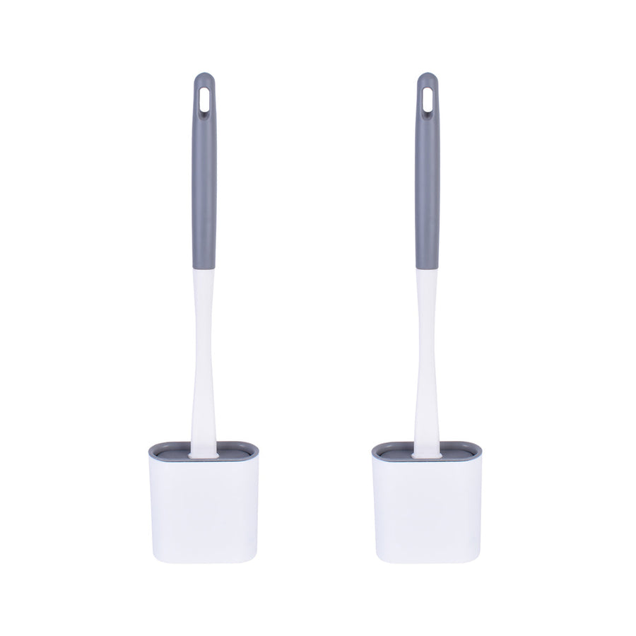 Premium Clevinger Toilet Brush Set – 2 Pack with Flexible Head
