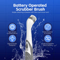 Premium Battery Operated Scrubber Brush with 4 Cleaning Heads