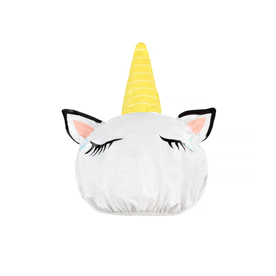 Kids Unicorn Shower Cap - 100% Phthalate-Free PVC, Elasticated Fit, Whimsical Design - SuperSaverAU - view 1