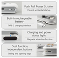 Tiny Sealer - Portable Vacuum Food Sealer with Built-in Cutter, 10cm x 3.6cm x 4cm - SuperSaverAU - view 3