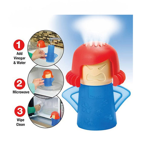 MAD MAMA Microwave Cleaner - Fun & Effective Cleaning Solution - SuperSaverAU - view 2