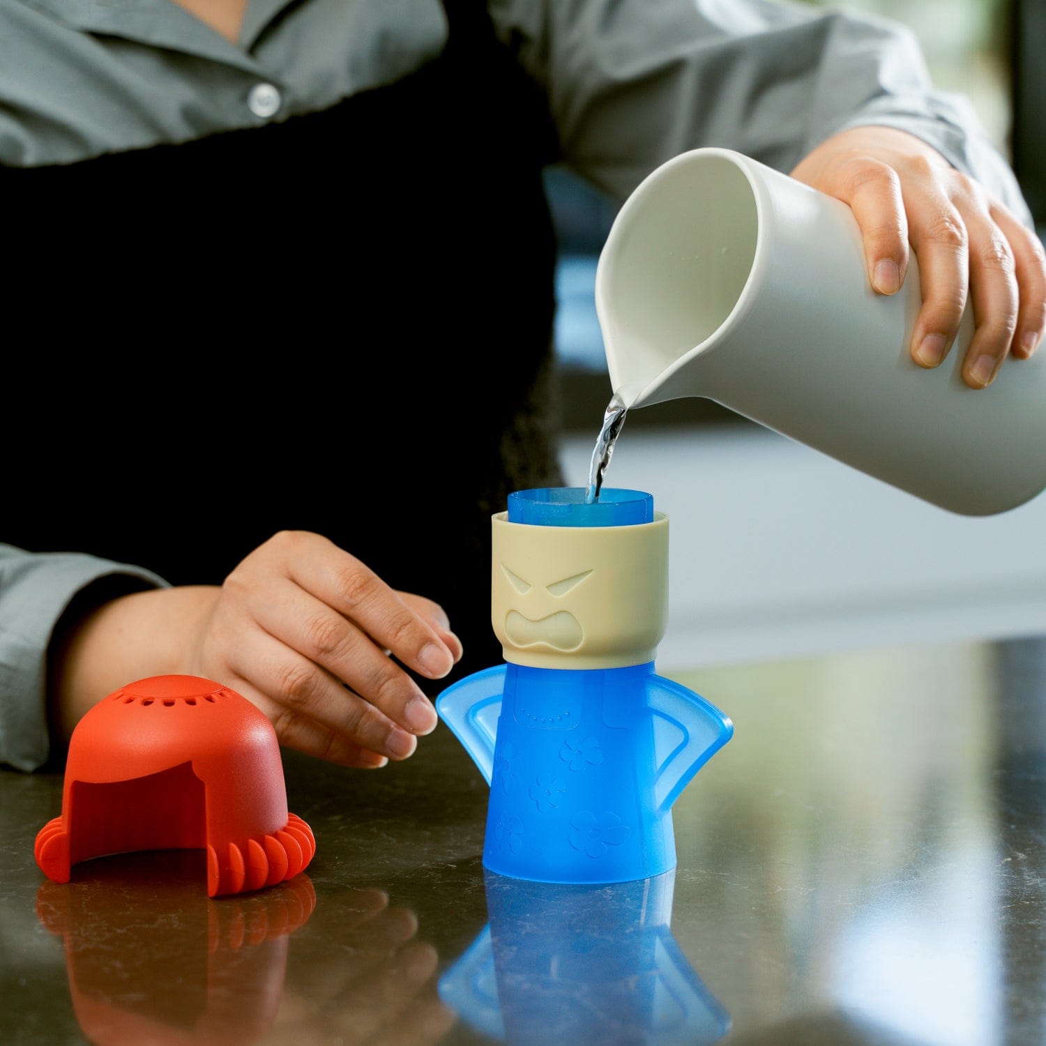 MAD MAMA Microwave Cleaner - Fun & Effective Cleaning Solution - SuperSaverAU - view 5