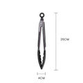 Eco-friendly Stainless Steel & Silicone Tongs 26 x 4 cm - Dishwasher Safe - SuperSaverAU - view 2