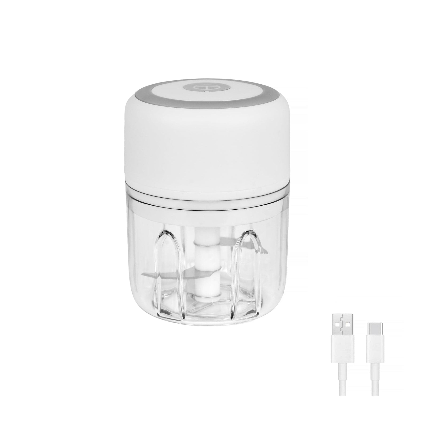 Cordless USB Rechargeable Mini Food Chopper 250ml - Easy One-Touch Operation - SuperSaverAU - view 1