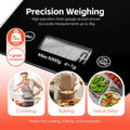 5KG Digital Glass Kitchen Scale with Tare Function, LCD Display, and Easy Touch Operation - SuperSaverAU - view 4