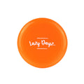 Lazy Dayz Jumbo Neon Beach Frisbee - Orange 28cm with Easy-Grip Edge - SuperSaverAU - view 1