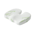 Memory Foam Seat & Lumbar Support Cushion Set - Ergonomic Back Relief - SuperSaverAU - view 2