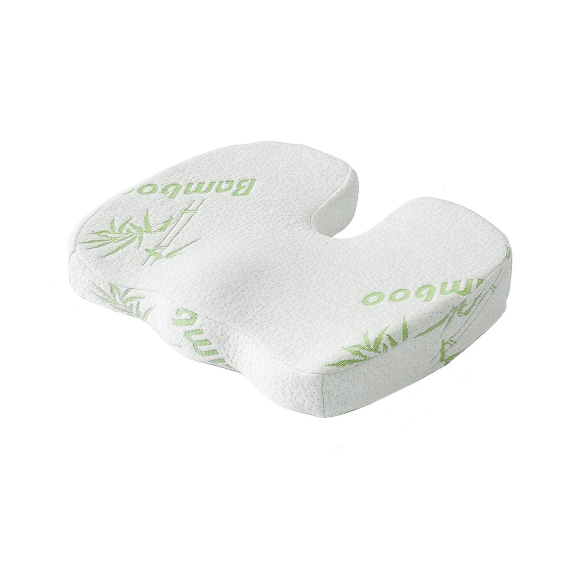 Memory Foam Seat & Lumbar Support Cushion Set - Ergonomic Back Relief