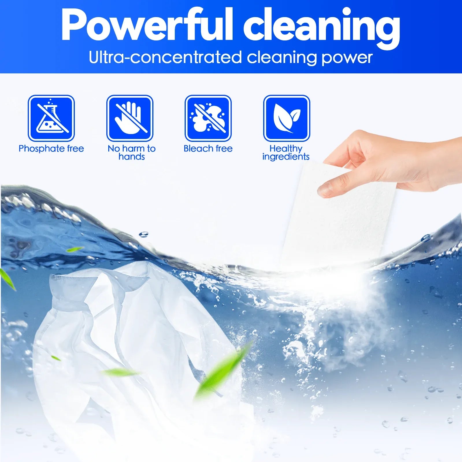 Premium Eco-Friendly Laundry Detergent Sheets – 300 Pack