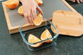 6 Pcs Large Bamboo Food Containers – Clear Glass with Bamboo Lids - SuperSaverAU - view 3