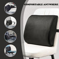 Premium Bamboo Memory Foam Lumbar Support Cushion - SuperSaverAU - view 5