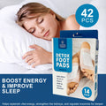 The Cleansing Detox Foot Pads 42 Pieces Overnight Herbal Foot Care Pack