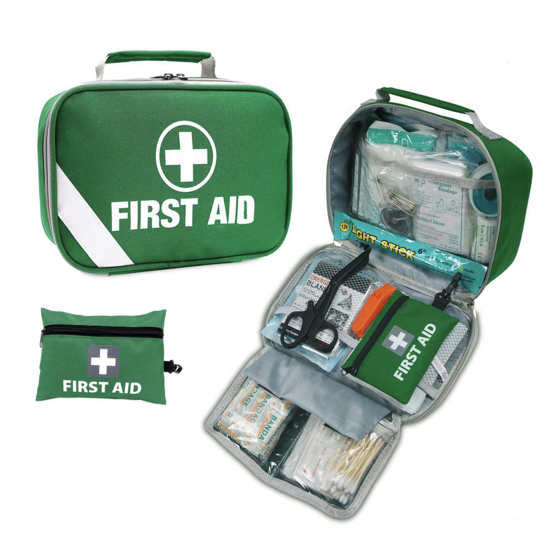 Premium 2 in 1 Emergency First Aid Kit 516 Pieces ARTG Registered Travel Home Car