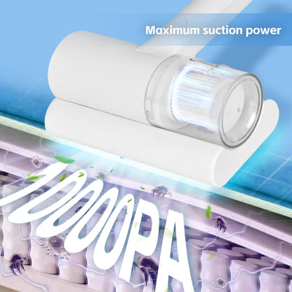 UV-C Cordless Dust Mite Vacuum - Handheld Sanitizing Cleaner