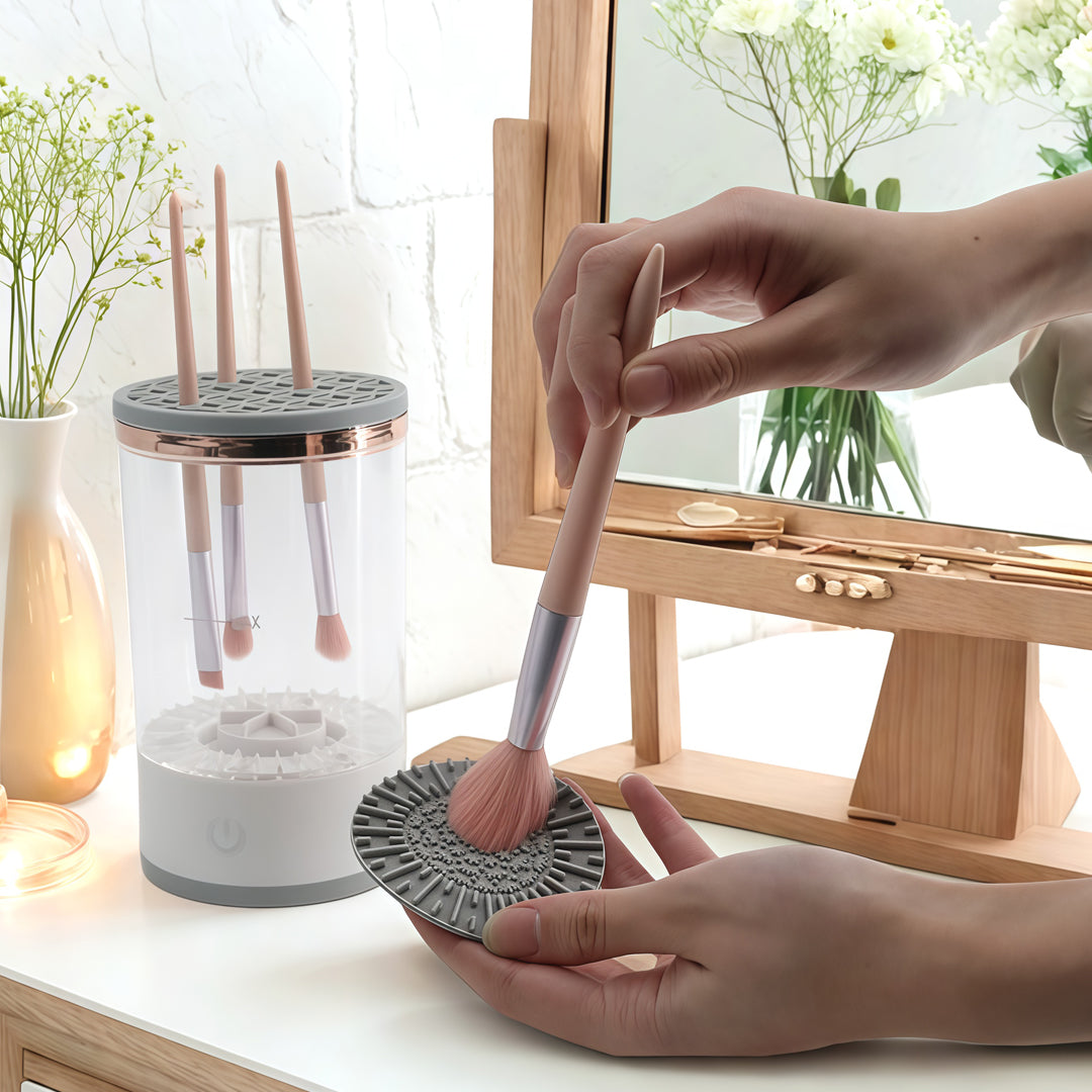Premium All-in-One Makeup Brush Cleaner & Dryer Machine - SuperSaverAU - view 1