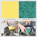 Premium Heavy-Duty Sponge Scourers – 30 Pack Cleaning Pads