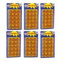 Premium 6 Card 8 Shot Ring Caps Refill Pack 684 Toy Cap Gun Shots