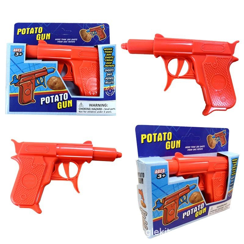 Classic Spud Gun Toy - Shoot Potatoes Outdoors