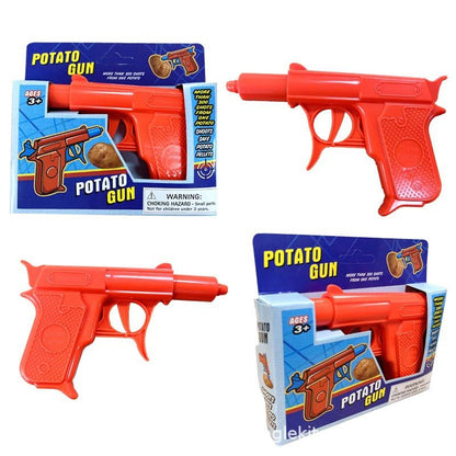 Classic Spud Gun Toy - Shoot Potatoes Outdoors
