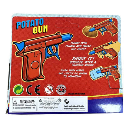 Classic Spud Gun Toy - Shoot Potatoes Outdoors
