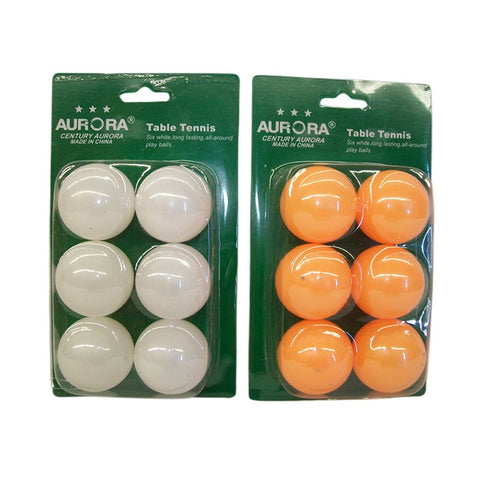 6x Table Tennis Balls (36 Balls) - Orange & White - Perfect for Practice - SuperSaverAU - view 2