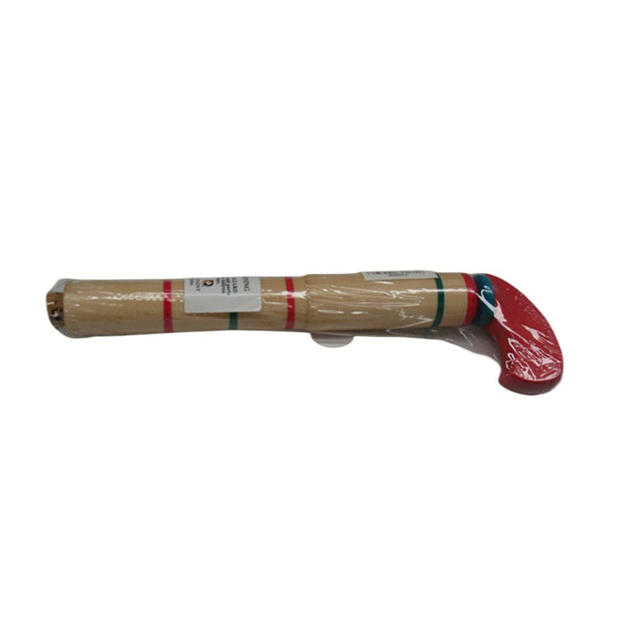 2x Classic Wooden toy popgun perfect addition to your toy collection - SuperSaverAU - view 1