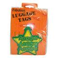 Aussie Bag and Luggage Tag - Sturdy Vinyl, Clear ID Pocket, 10 cm x 15 cm - SuperSaverAU - view 1
