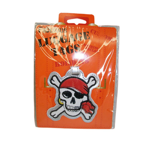 Pirate Bag and Luggage Tag - Sturdy Vinyl, Clear ID Pocket, 10 cm x 15 cm - SuperSaverAU - view 2